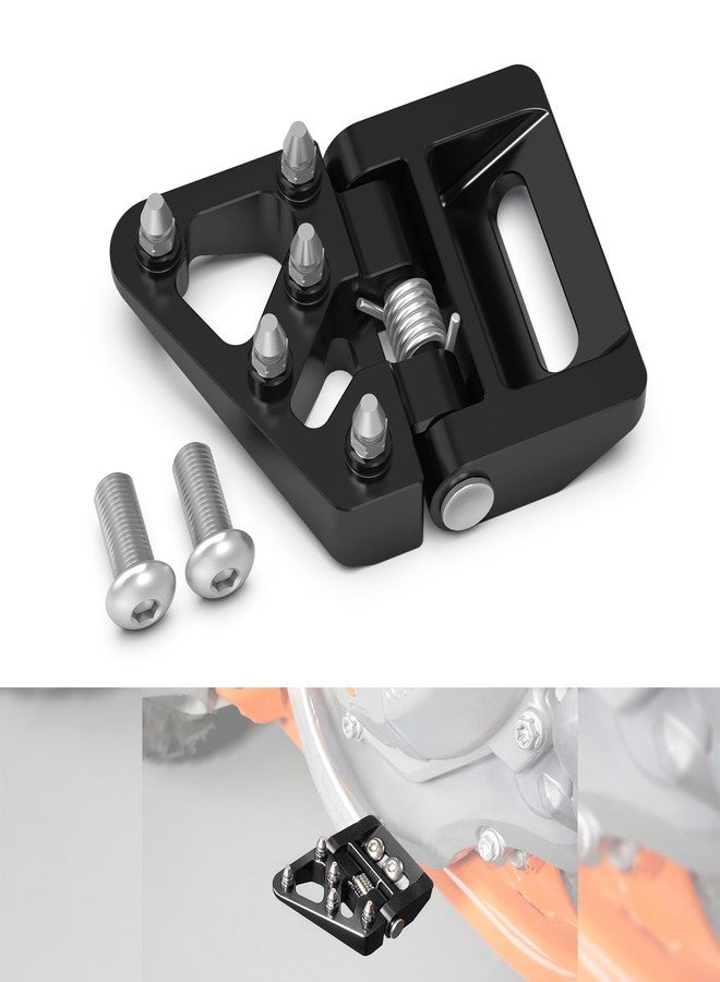 NICECNC Dirt Bike Brake Pedal Tip Foldable Compatible with KTM 125-450 XC XCF SX SXF 2016 125-500 XC XCF XCW SX SXF EXC EXCF TPi 6D 2017-2024,See Fitment - Image 1